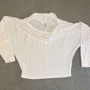 We the free drape neck, top